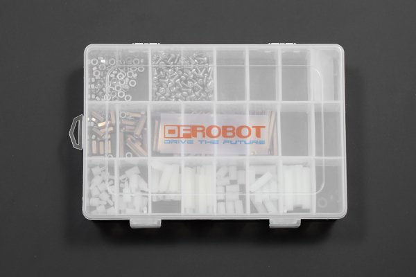 Mounting Kit (Standoffs) - 24 Compartment Box, Nylon & Copper, M3 Screws
