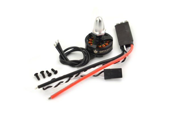 Brushless DC Motor MTO1804 (CW), 20A ESC, 2480KV, High Efficiency