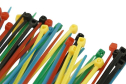 Nylon Cable Tie Set, Five Colors (50PCS), High Tensile Strength
