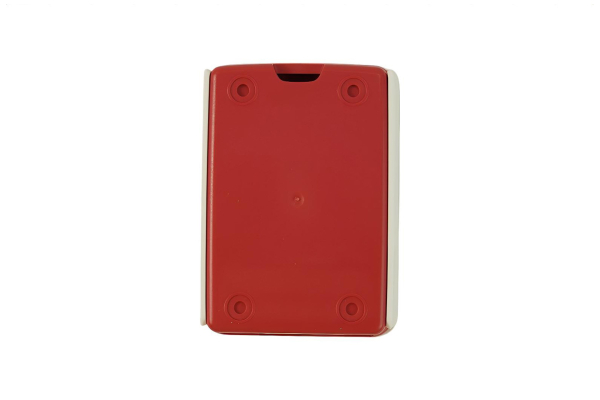 Official Raspberry Pi 3 B Case, Red/White, Snap-Fit, Cut-Outs