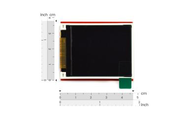 OpenMV Cam LCD Shield, 1.8" TFT, 128x160, RGB, Backlight