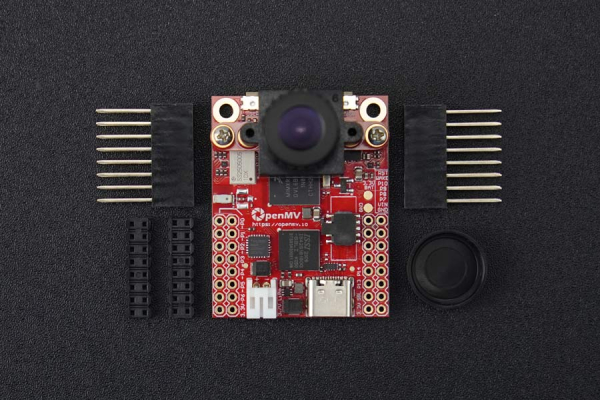 Camera for Machine Vision, OpenMV Cam RT1060, ARM Cortex M7, 5MP, WiFi