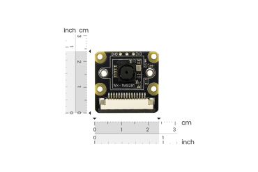 OV9281 Global Shutter Camera Module for Raspberry Pi 4B / 5 (1MP, FOV 79°)