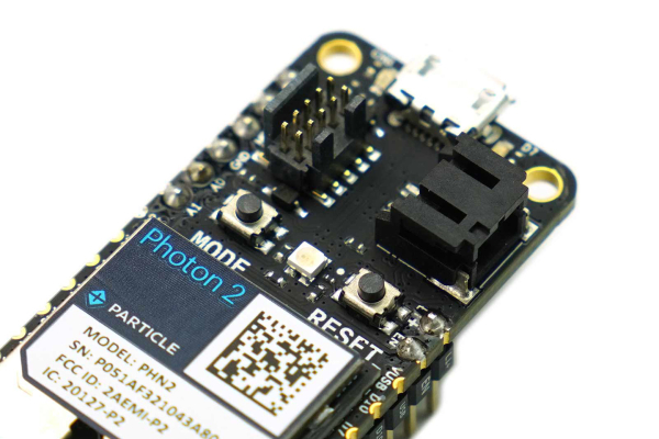Particle Photon Wi-Fi Dev Kit, ARM Cortex M3, Cloud-Connected