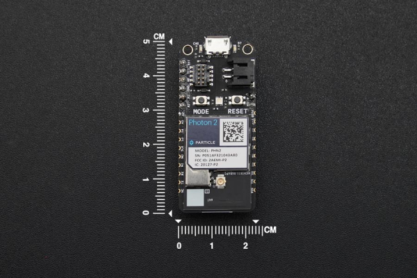 Particle Photon Wi-Fi Dev Kit, ARM Cortex M3, Cloud-Connected