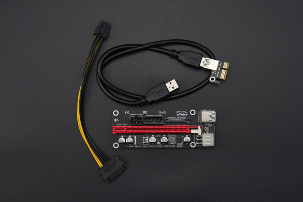 Graphics Card Extension Board PCIex1 to PCIex16, Compatible with LattePanda Sigma