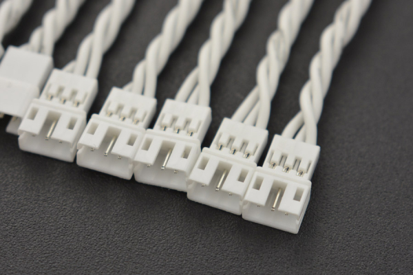 PH2.0-3P Cable F/F, 5cm, 10 Pack