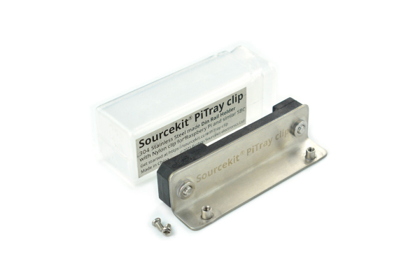 PiTray Clip Din Rail Mount, Compatible for Raspberry Pi and NVIDIA Jetson Nano