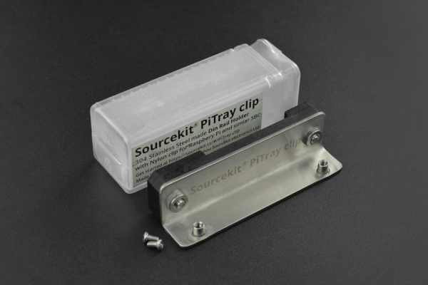 PiTray Clip Din Rail Mount, Compatible for Raspberry Pi and NVIDIA Jetson Nano