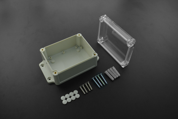 Plastic Project Box Enclosure, Waterproof Clear Cover, 5.83 x 3.70 x 2.36 inch