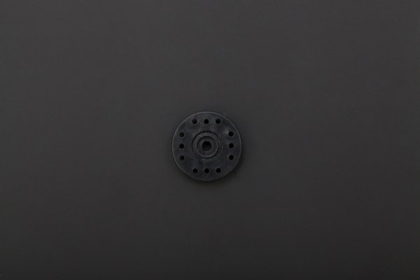 Servo Horn, Plastic, Fits DF Series, 20mm OD, 3mm Center Hole