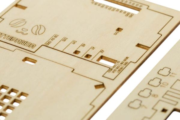 Plywood Case, V1 for LattePanda, ESD Safe, USB/HDMI Access