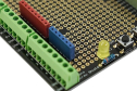 Proto Screw Shield - Assembled, Screw Terminals, LED, Buttons