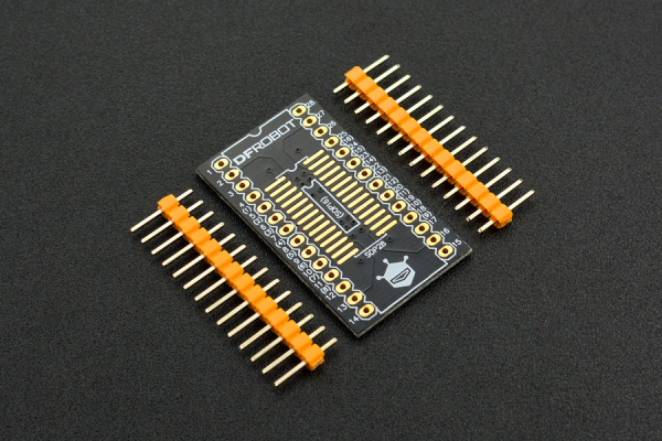 Prototyping Board, SOP8/SOP16/SOP28 to DIP Adapter, Black