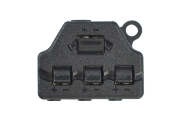 Push-in Wire Connector, 1 Input to 3 Outputs, Flame Retardant, CE Certified