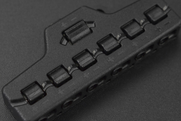 Push-in Wire Connector, 1 Input to 6 Outputs, Flame Retardant, CE Certified