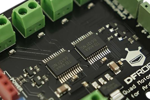 DC Motor Driver Shield, Quad, for Arduino, TB6612FNG, PWM, 1.2A