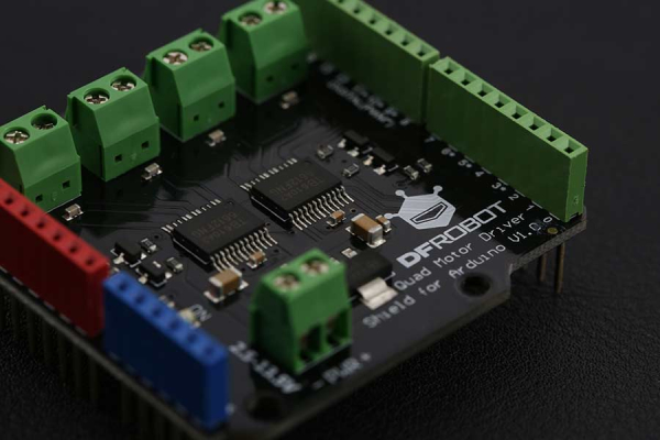 motordriver-shield til Arduino-kompatible boards