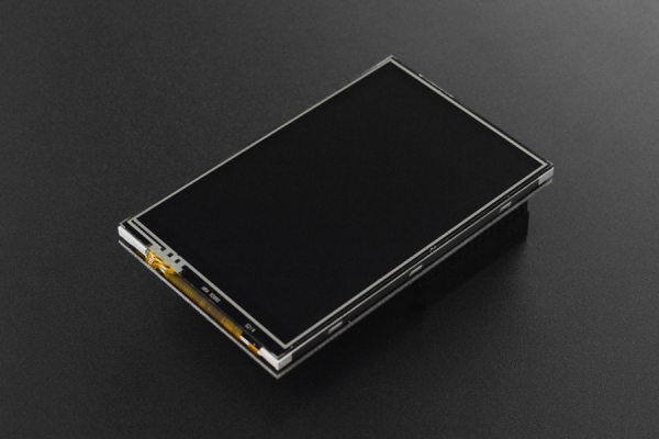 Metal Case Raspberry Pi 4, 3.5 Inch 480x320 TFT Touch Screen