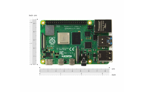 Raspberry Pi 4 Model B - 4GB, 4K Dual Display, USB 3.0