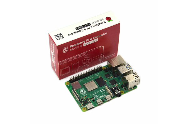Raspberry Pi 4 Model B - 4GB, 4K Dual Display, USB 3.0