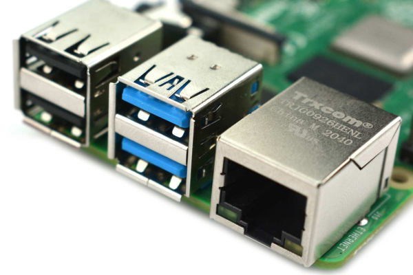 Raspberry Pi 4 Model B - 4GB, 4K Dual Display, USB 3.0