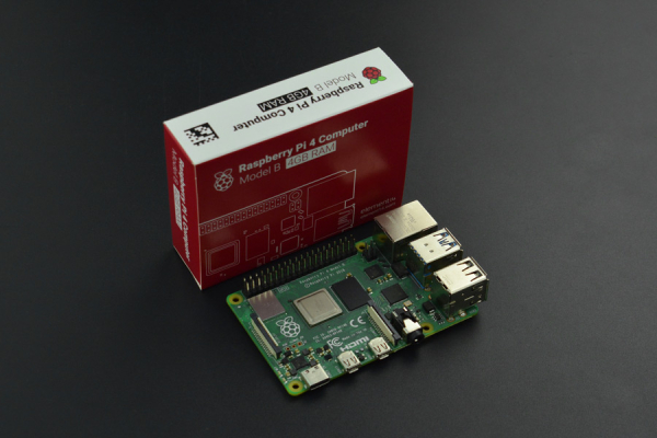 Raspberry Pi 4 Model B - 4GB, 4K Dual Display, USB 3.0
