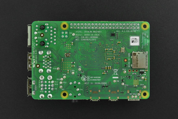 Raspberry Pi 4 Model B - 4GB, 4K Dual Display, USB 3.0