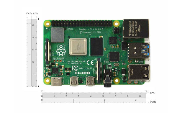 Raspberry Pi 4 Model B - 8GB, 4K Dual HDMI, USB 3.0