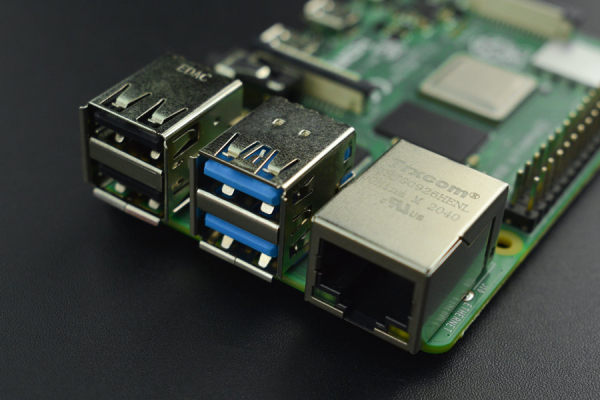 Raspberry Pi 4 klar til brug