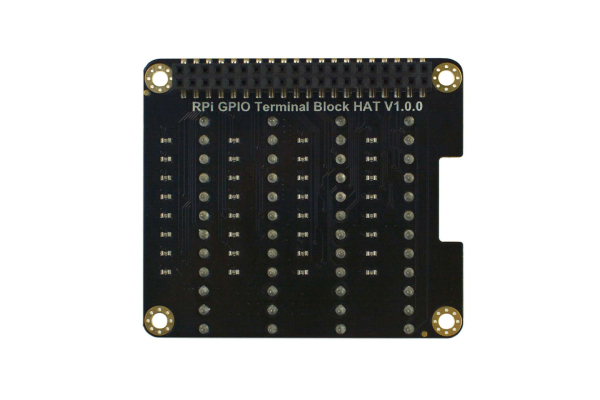 GPIO, LED-indikatorer, farvet silketryk
