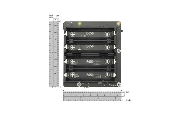 Raspberry Pi 5 UPS HAT, 5V 5A, Fast Charge, 10hr Runtime