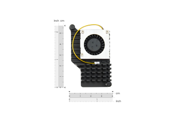 Cooling Fan Raspberry Pi 5 Aluminum Alloy, Smart Temp Control, Quick Install