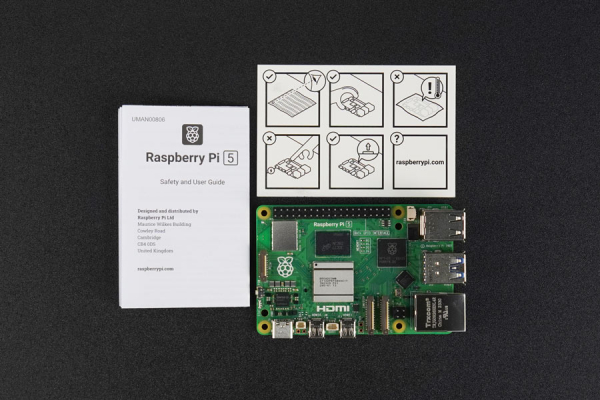 Raspberry Pi 5 Single Board Computer - 4GB