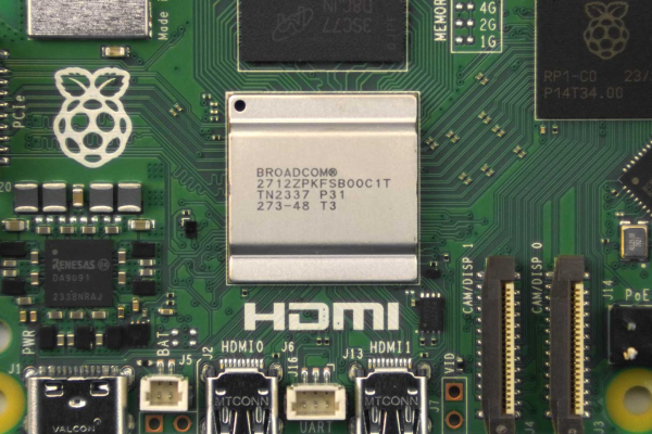 Raspberry Pi 5 - 8GB, 2.4GHz, Dual 4K, PCIe, Wi-Fi 6