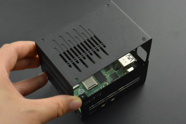 Raspberry Pi Case, model Raspberry Pi 4B, Compatible with Pi ICE Fan