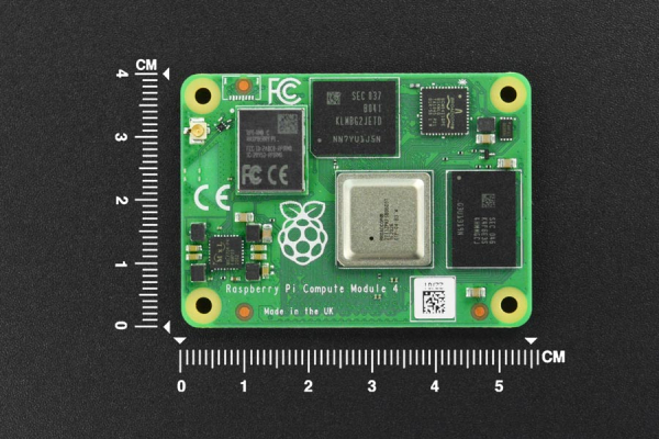 Raspberry Pi CM4, 2GB/32GB, Wi-Fi, 64-bit Quad-Core, 4K
