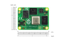 Raspberry Pi CM4, 2GB/8GB, Wi-Fi, Quad-Core, 4K Dual Display