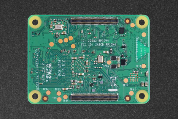 Raspberry Pi CM4, 2GB, 64-bit Quad-Core, Dual 4K Display