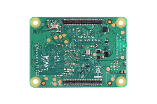 Raspberry Pi CM4, 4GB/32GB, Wi-Fi, 64-bit Quad-Core, 4K