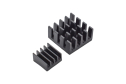 Raspberry Pi Heatsink Pack, Copper & Aluminum, 3 Sizes, Adhesive
