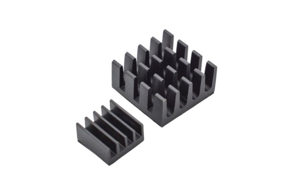 Raspberry Pi Heatsink Pack, Copper & Aluminum, 3 Sizes, Adhesive