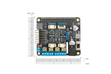 Raspberry Pi Motor Driving Expansion Board, kompatibel med Raspberry Pi 4B, 3B+, 3B, Zero.