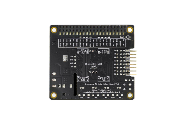 Raspberry Pi Motor Driving Expansion Board, kompatibel med Raspberry Pi 4B, 3B+, 3B, Zero.