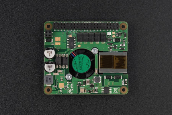 Raspberry Pi PoE+ HAT, kompatibel med Raspberry Pi 4B, 3B+