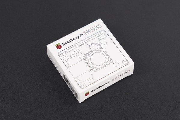 Raspberry Pi PoE+ HAT, kompatibel med Raspberry Pi 4B, 3B+