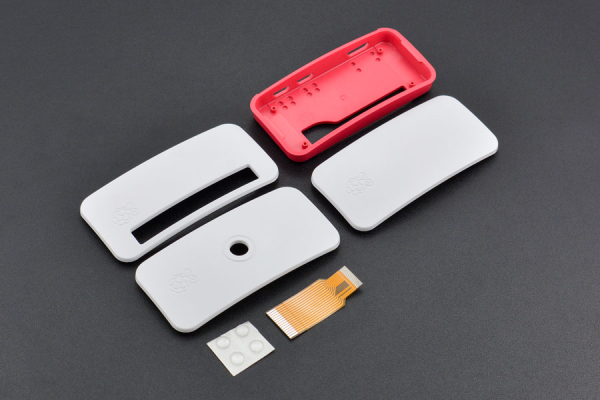 Raspberry Pi Zero/W Case Pack, ABS, 3 Covers, Camera Cable
