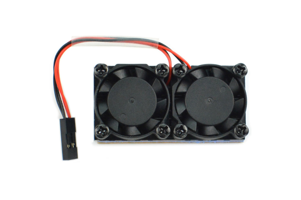 Raspberry Pi Dual Cooling Fans Kit, Compatible for Raspberry Pi 3B, 3B+, 4B