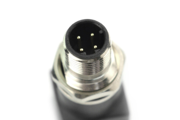 Adapter RJ45 Female to M12 4 Pin Male, IP67 Waterproof, Shielded