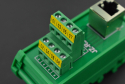 RJ45 Terminal Block Adapter - Vertical, DIN Rail, Easy Wiring